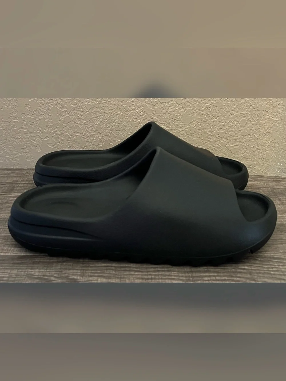 Yeezy YS-01 Black Color Slides Men’s Size-10